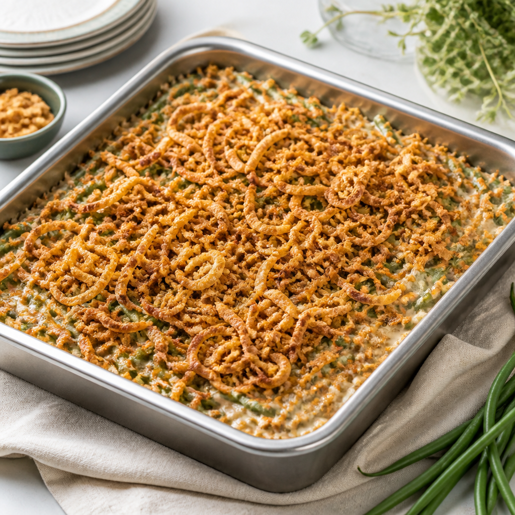 Green Bean Casserole — Half Pan