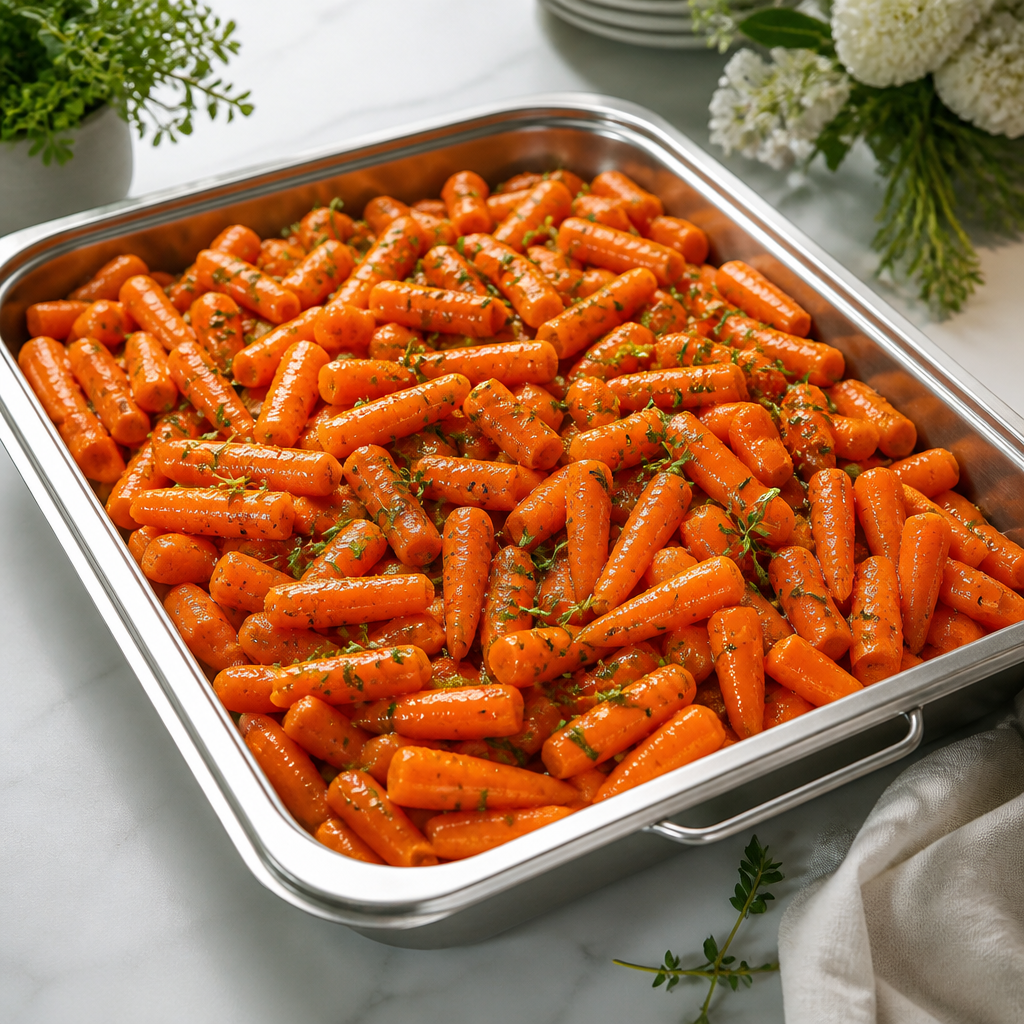 Honey Glazed Carrots — Full Pan