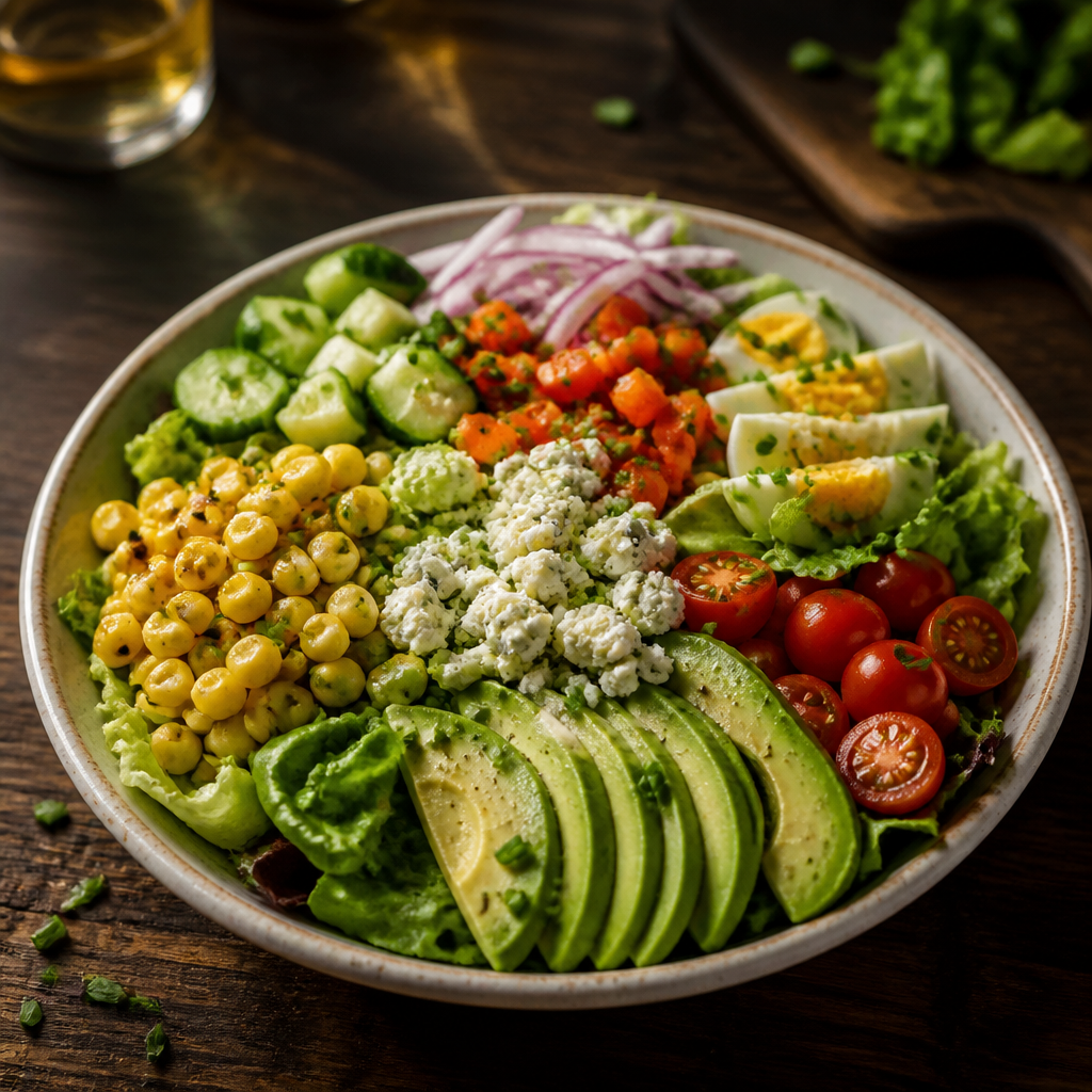 Vegetable Cobb Salad