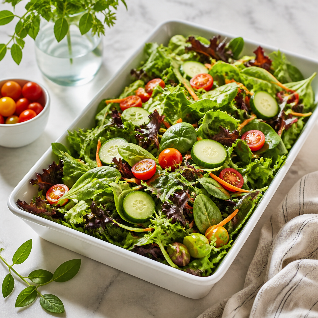 Spring Mix Salad — Half Pan
