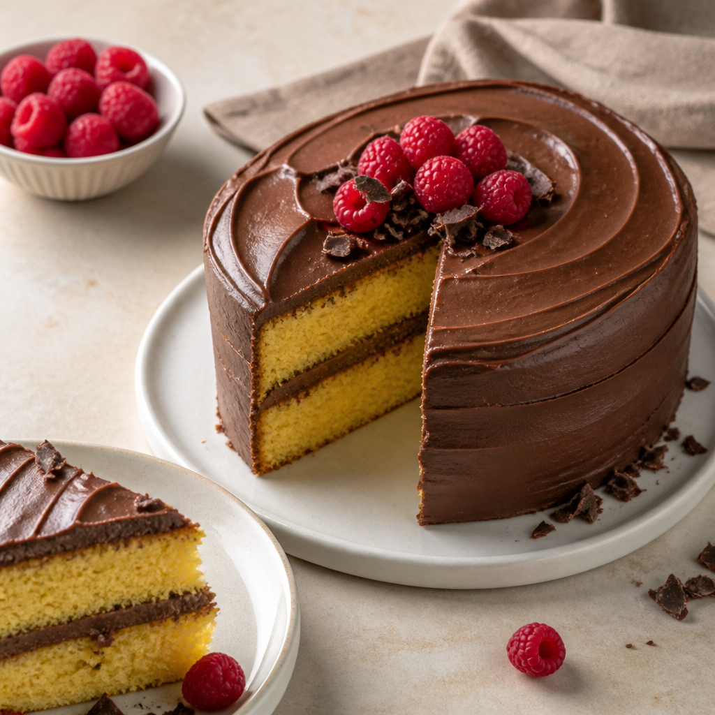 Chocolate / Yellow Cake