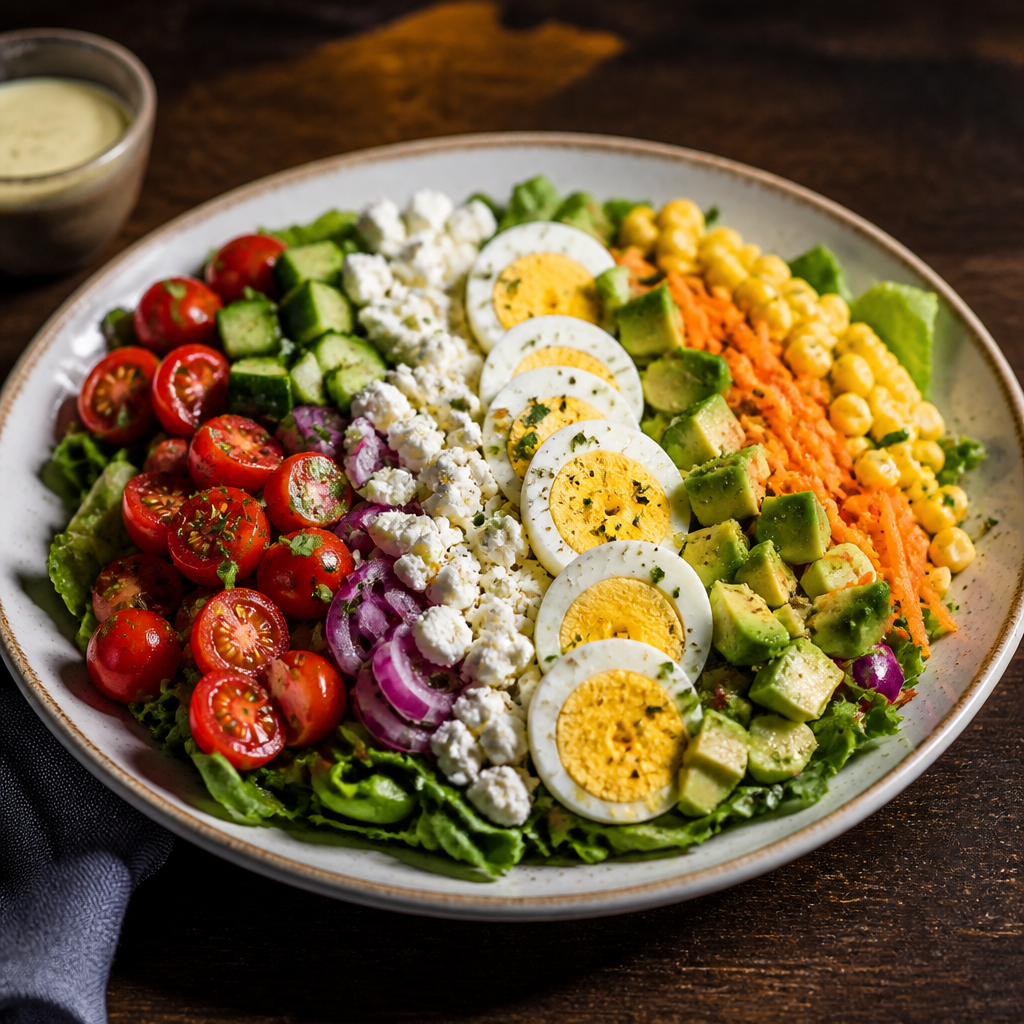 VEGETABLE COBB SALAD