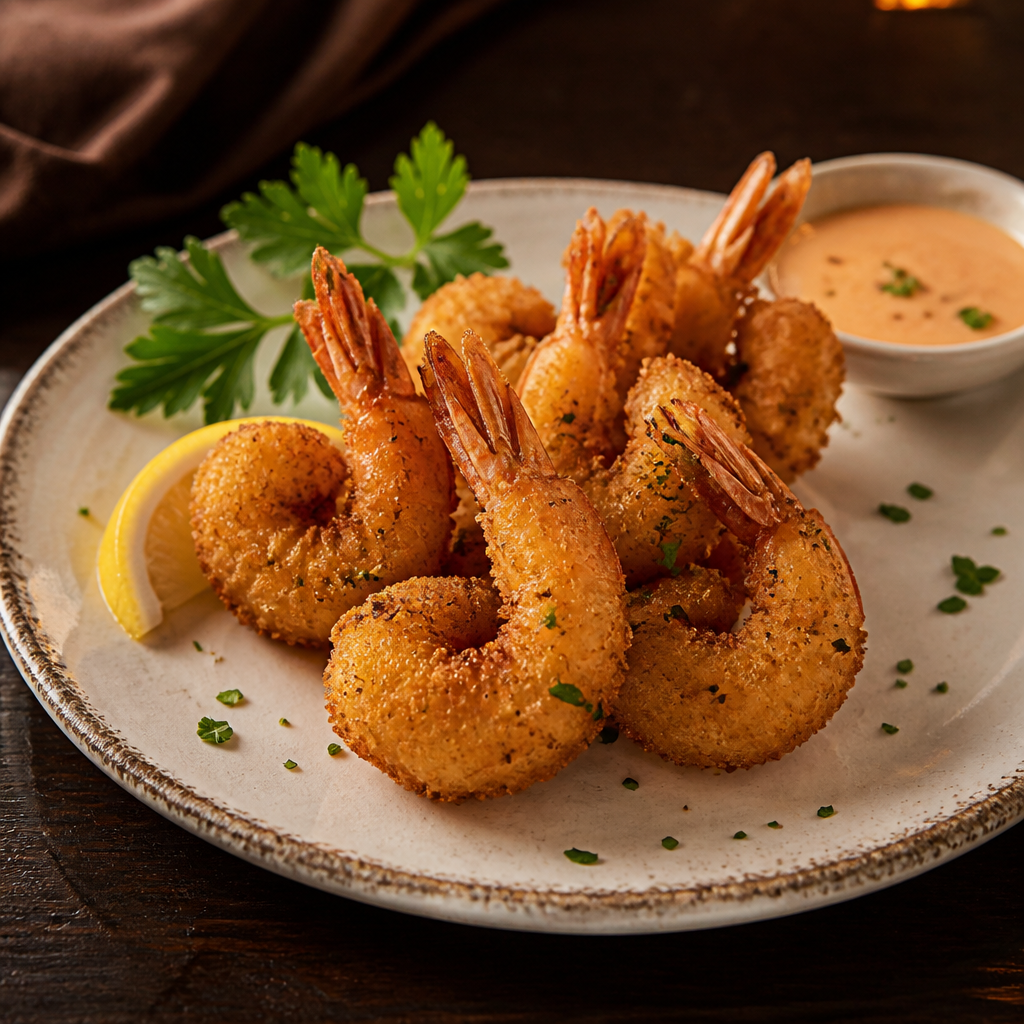CRISPY FRIED SHRIMP 6 pieces