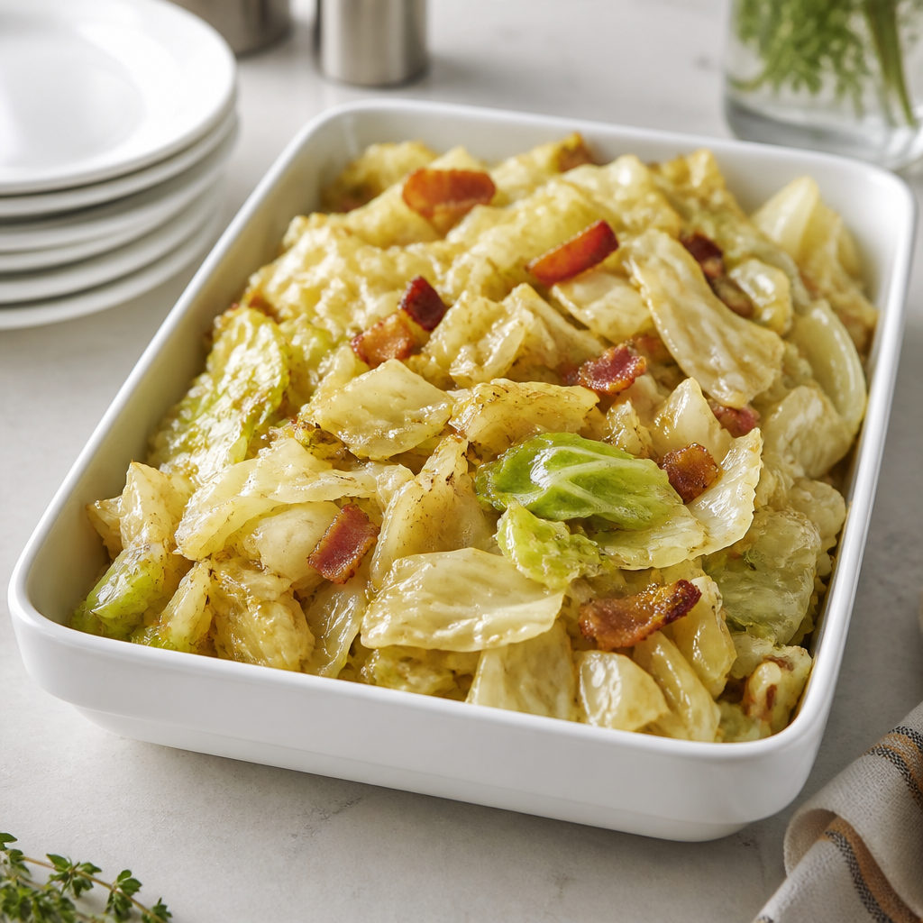 Fried Cabbage — Half Pan