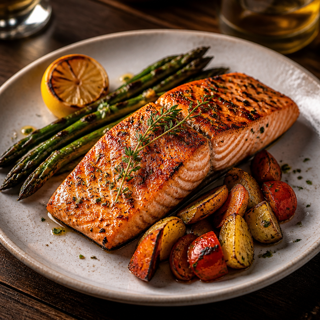 GRILLED SALMON