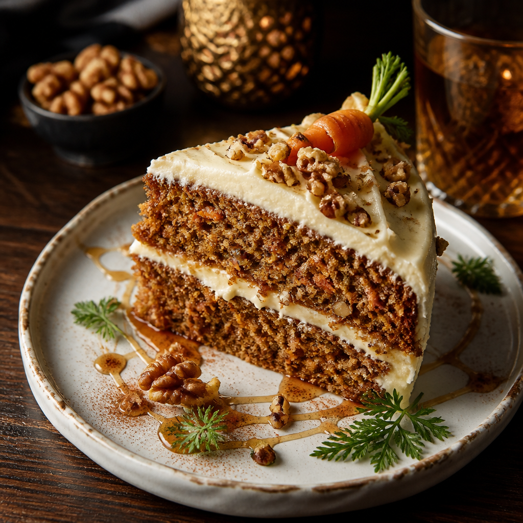 SPICED CARROT CAKE