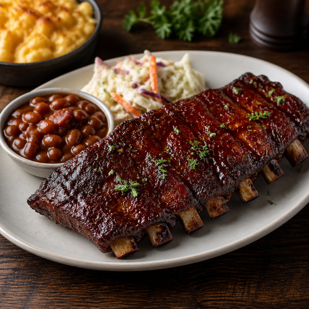 BBQ Baby Back Ribs Half Rack