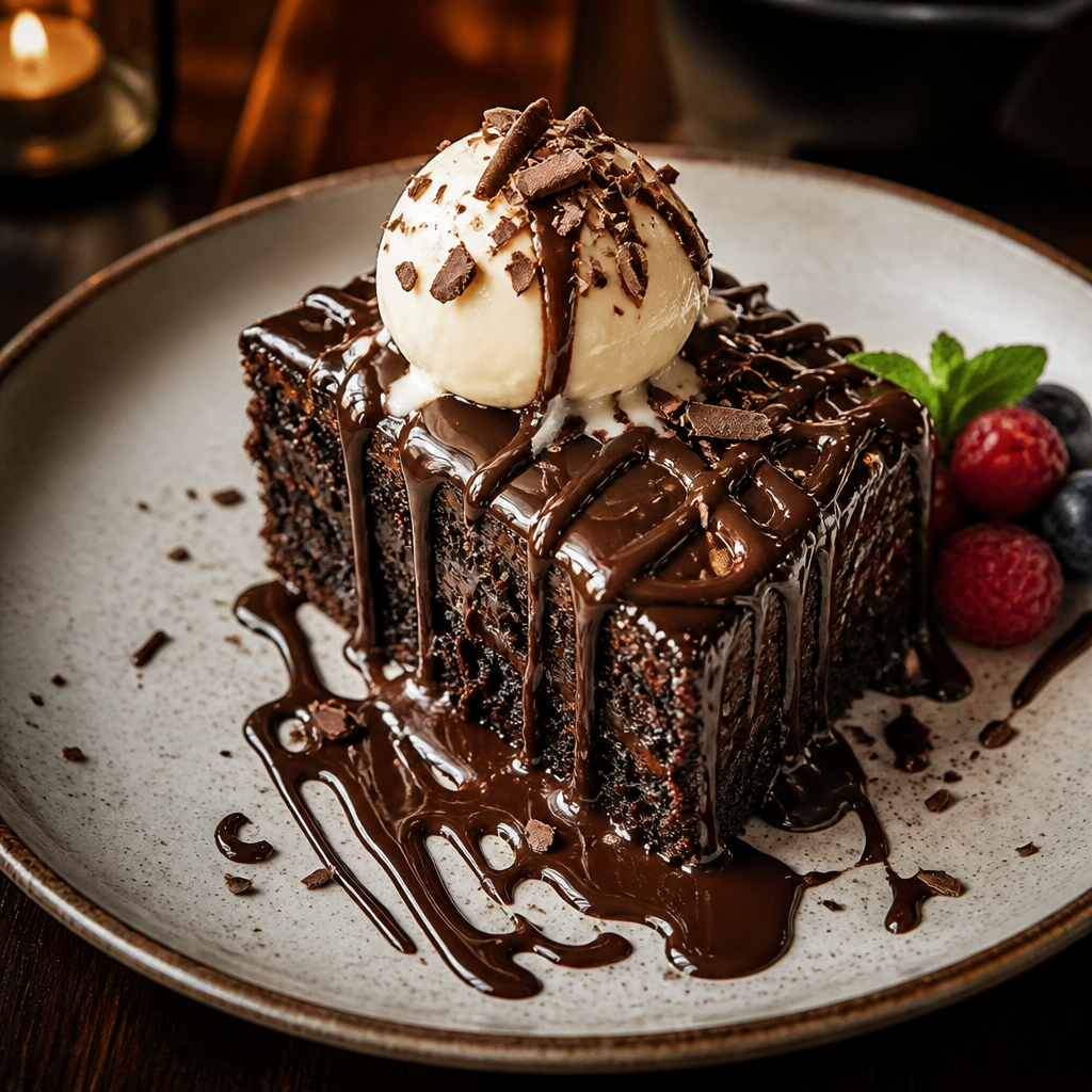 FUDGE CAKE